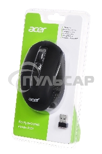 Мышь беспроводная Acer OMR070 черный, 1600 dpi, радиоканал, Bluetooth, USB, кнопки - 6