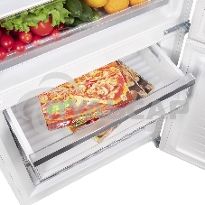 Холодильник Maunfeld MFF1857NFW белый мат. инвертер двухкамерный 336/117л морозилка снизу