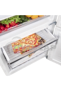 Холодильник Maunfeld MFF1857NFW белый мат. инвертер двухкамерный 336/117л морозилка снизу