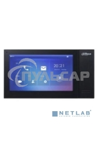 Видеодомофон Dahua DH-VTH2421FB-P черный