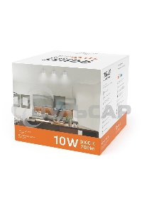 Светильник Gauss HD025 led накладной с рассеивателем 10w белый 3000k 88х75мм 1/30