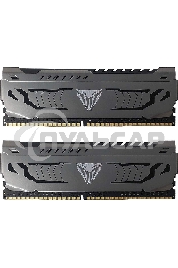 Оперативная память Patriot Viper Steel, DDR4, 32Gb (2x16 Gb), 3200 MHz, CL16, DIMM, радиатор, черный