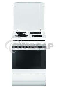 Плита электрическая Hansa FCEW63010 белый, конфорок 4 шт, духовка 69 л, 60 см x 85 см x 60 см