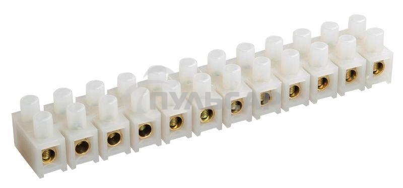 Зажим винтовой Iek UZV3-005-04 ЗВИ-5 1,5-4мм2 12пар ИЭК