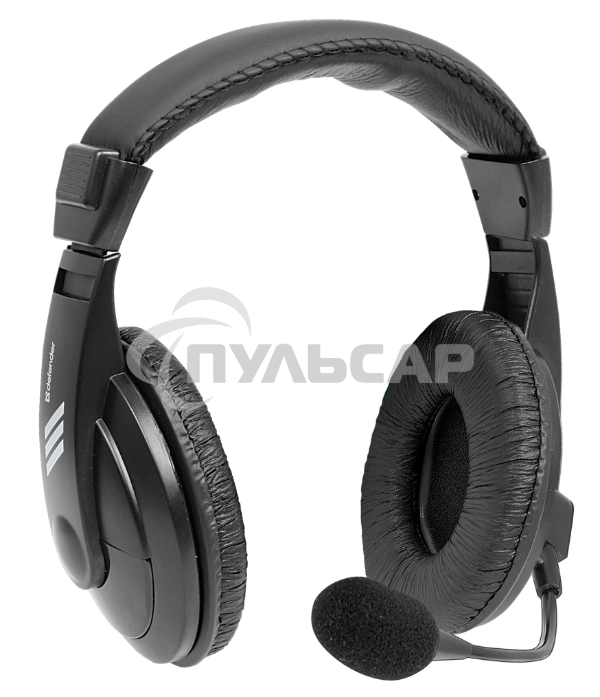 Гарнитура Defender Gryphon 750U USB, черный, 1.8м кабель