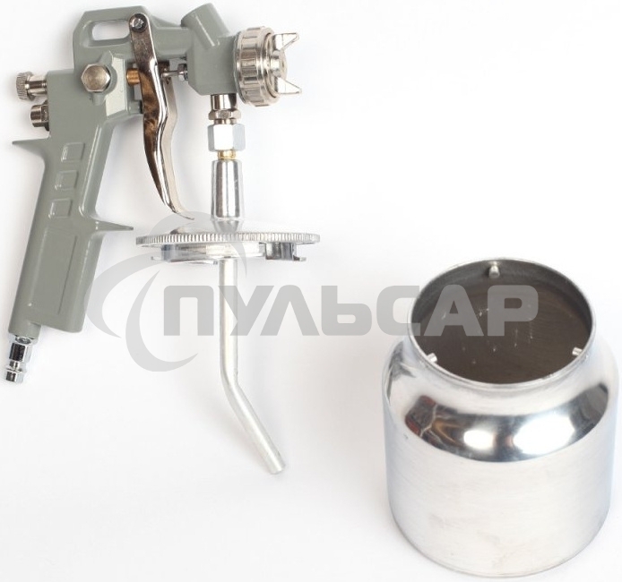 Краскопульт пневматический PATRIOT LV 162В. н/б 1,0 л, сопло 1,5 мм,141- 200 л/мин, быстросъем 1/4