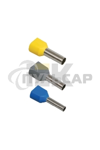 Наконечник-гильза изол. НГИ2 0.75-8 темн.-кр. (уп.100шт) ИЭК UTE10-D75-100