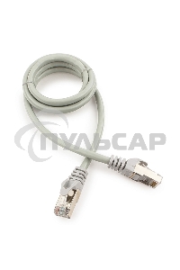 Патч-корд FTP Cablexpert кат.6, 1м, литой, многожильный (серый)