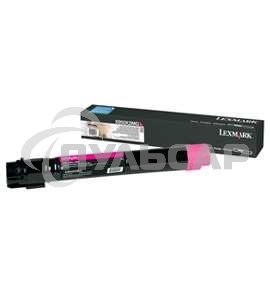 Картридж лазерный Lexmark розовый для X950, X952, X954
