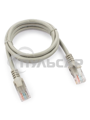 Патч-корд UTP Cablexpert кат.5e, 1м, литой, многожильный (серый)