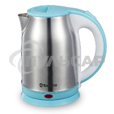 Чайник электрический Sakura SA-2147BL (1.8) нерж+голуб д