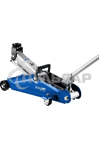 Домкрат ЗУБР 43052-2-Kгидравлический подкатной t50 2т 130-380мм в кейсе профессионал