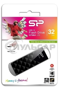 Флешка USB 32 Gb Ultima U03 SP032 Gb,UF2U03V1K USB 2.0 черный