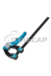 Струбцина реечная быстрозажимная,металлический корпус,рычажный храповый механизм,12