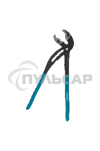 Клещи переставные, кнопочный механизм, обливные рукоятки, 400 мм Gross