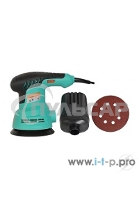 Шлифовальная машина Sturm OS8135R Эксцентриковая шлифмашина Sturm, 350Вт, d 125мм, рег обор. 5000-12000об/мин, ПЫЛЕСБОР OS8135R