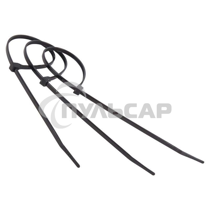 Хомут кабельный Rexant 07-0151 2.5х150 нейл. черный (уп.100 шт)