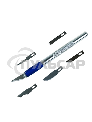 Набор скальпель со сменными лезвиями 7 предметов Rexant