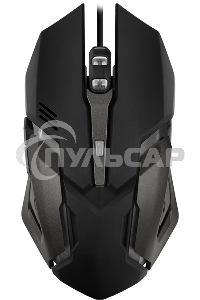 Мышь проводная SVEN RX-G740 черный, 2400 dpi, USB, кнопки - 6