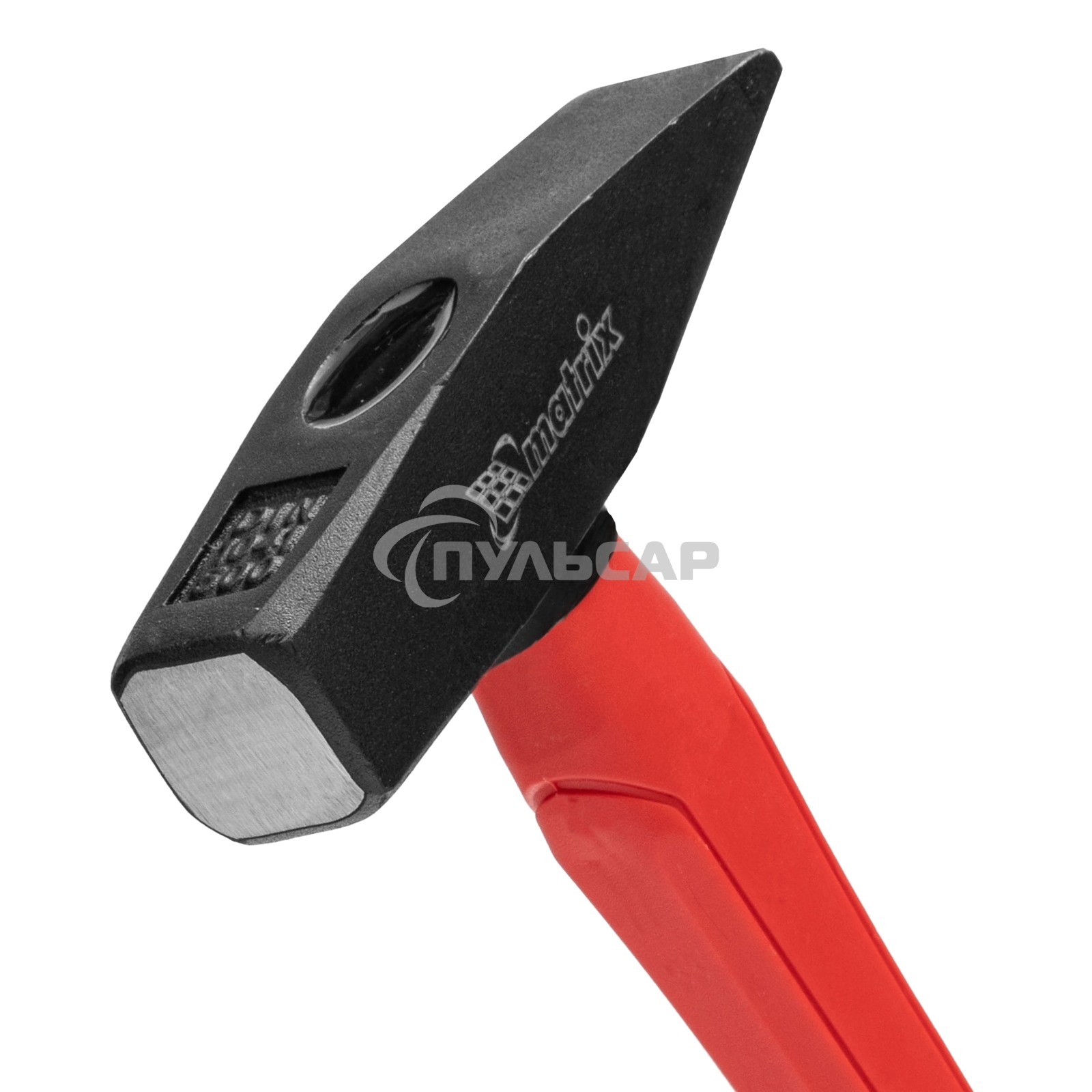 Молоток Matrix слесарный''optimal'', 500 г, фибергласовая обрезиненная рукоятка, квадратный боек