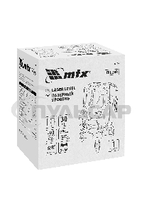 Лазерный уровень CRL-30R, 30 м, красный луч, батарейки, резьба 5/8