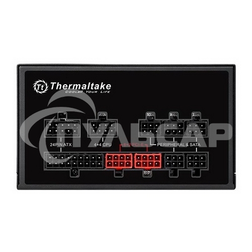 Блок питания Thermaltake Smart Pro RGb (PS-SPR-0750FPCBEU-R), 750Вт, 80 PLUS Bronze, 140мм, модульный, черный