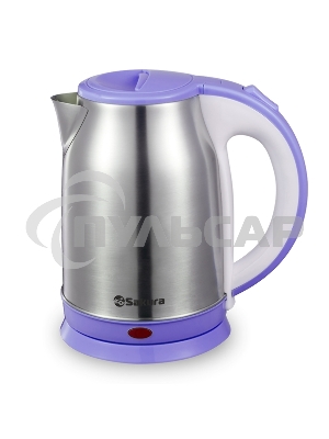 Чайник электрический Sakura SA-2147P (1.8) нерж+фиолет д