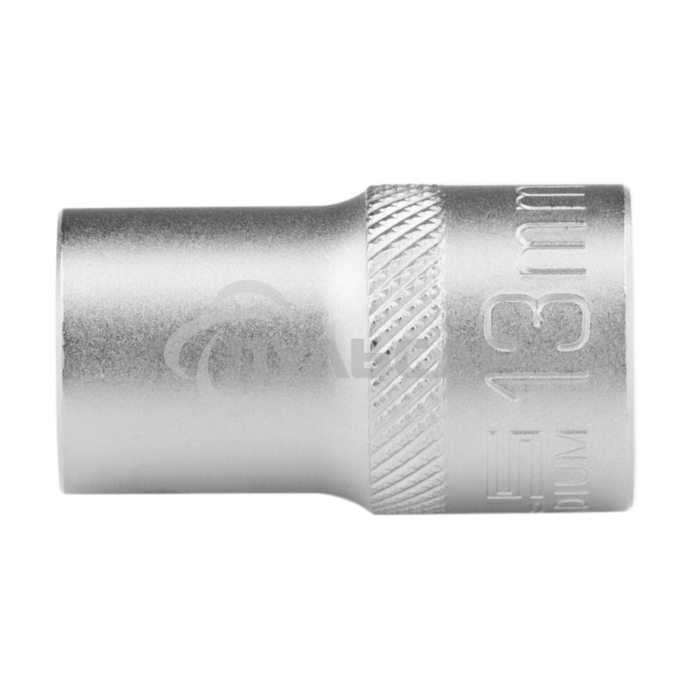 Головка торцевая, 13 мм, 12-гранная, CrV, под квадрат 1/2