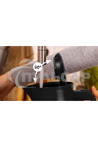 Чайник электрический Bosch TWK7L464, 1.7л, 2400 Вт., нерж.сталь, покрытая эмалью, красный,шкала уровня воды