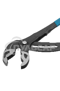 Клещи переставные, кнопочный механизм, обливные рукоятки, 400 мм Gross