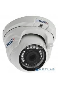 Камера видеонаблюдения IP Trassir TR-D2S5-noPoE v2 3.6-3.6мм цв. корп.:белый