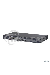 Коммутатор Dahua DH-CS4218-16ET-240 (L2) 16x100Мбит/с 2xКомбо(1000BASE-T/SFP) 2SFP 16PoE 240W управляемый