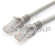 Патч-корд UTP Cablexpert кат.5e, 3м, литой, многожильный (серый)