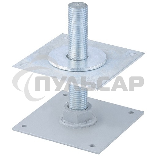 Анкер, регулируемый по высоте, ARH(100)-20, цинк, Россия Сибртех