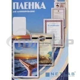 Пленка для ламинирования Office Kit, 250 мкм, A4, 100 шт., глянцевая 216х303 (PLP12123-1)