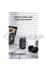 Мультифункциональная док-станция Vention USB Type C 14 в 1 с поддержкой Thunderbolt 4