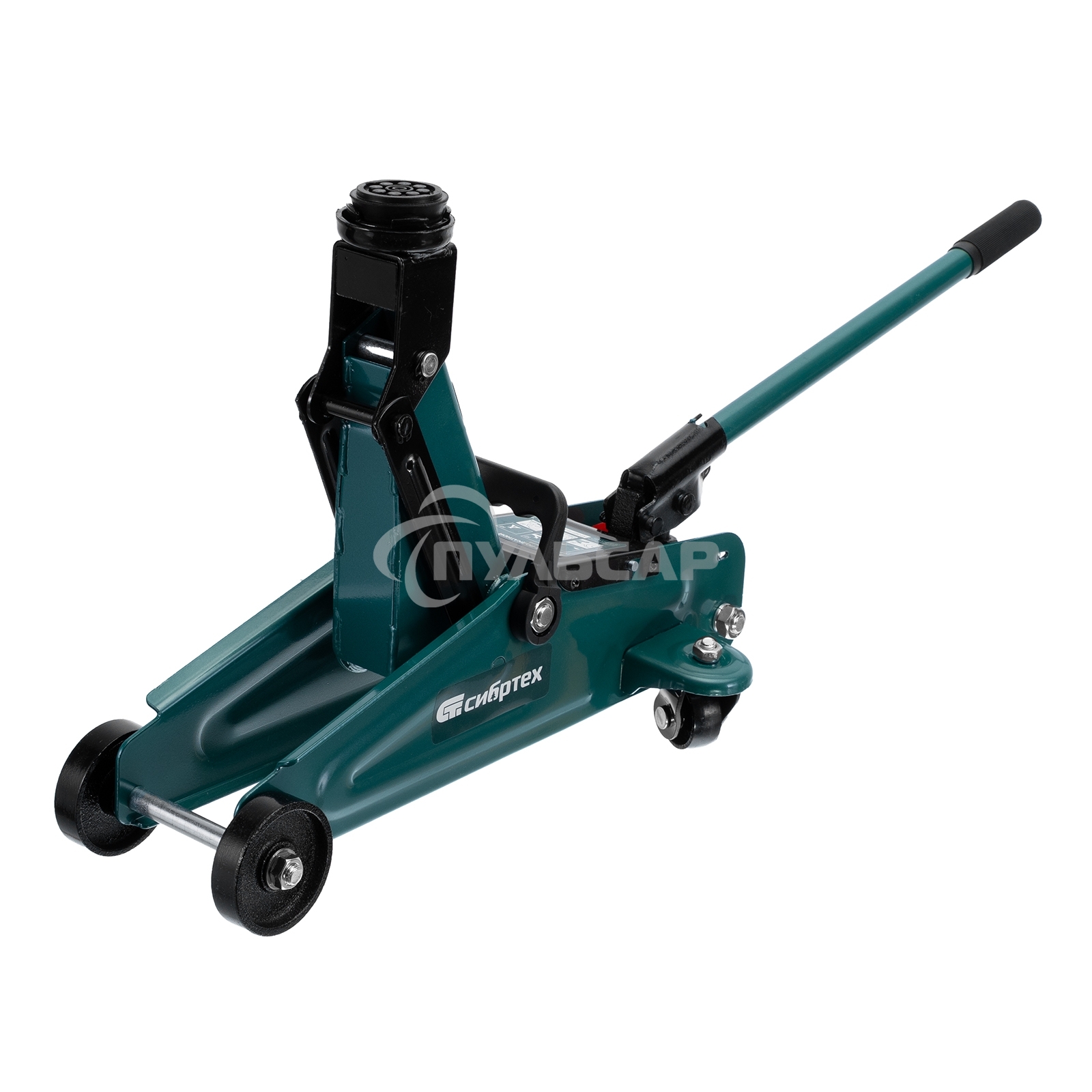 Домкрат гидравлический подкатной Сибртех2 т, 135-320мм