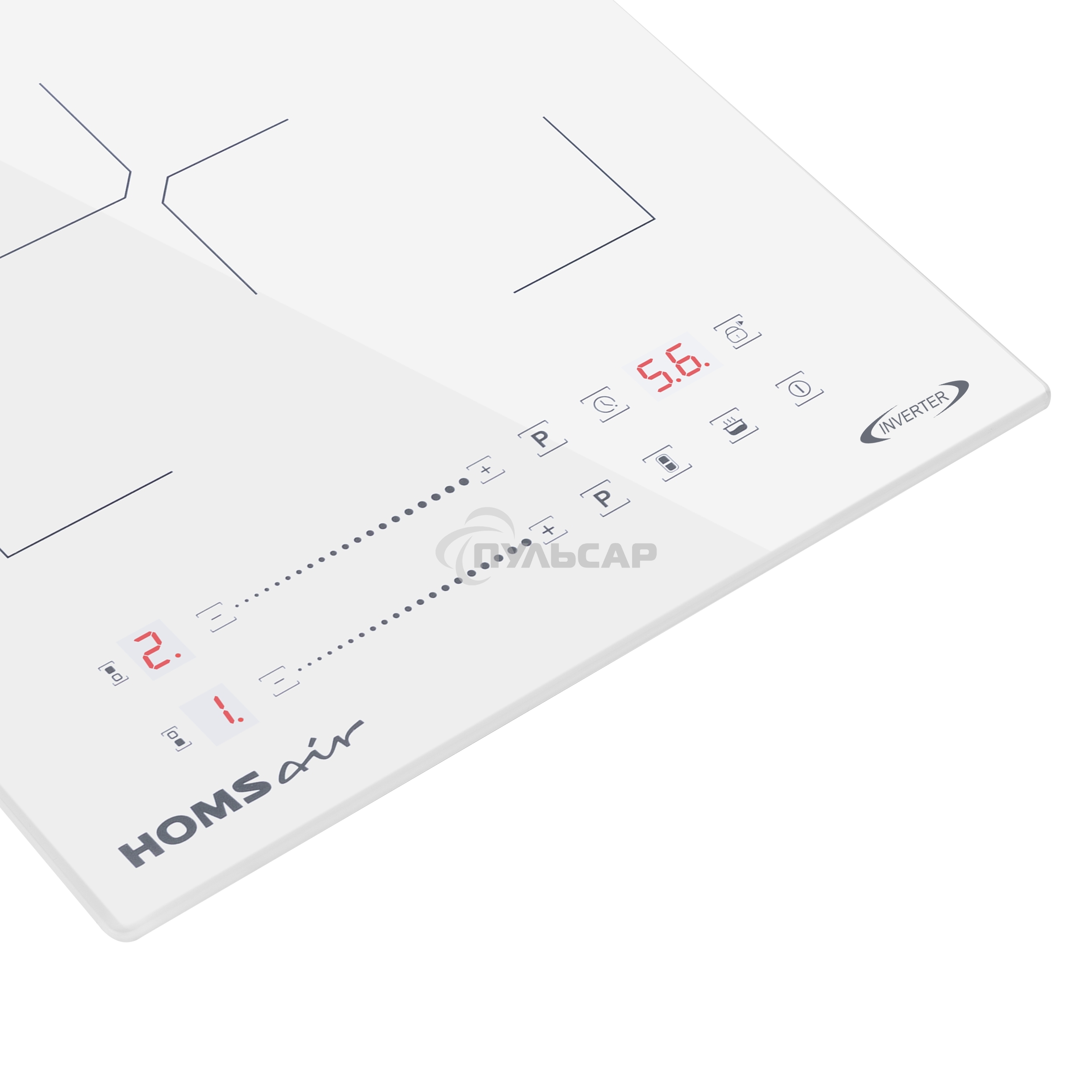 Индукционная варочная панель HOMSair HIC32SWH Inverter, белый