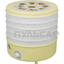 Сушилка для фруктов и овощей Ротор Дива СШ-007 5под. 520Вт белый