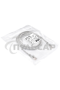 Патч-корд ExeGate EX286383RUS UTP-RJ45-RJ45-5e-2M-LSZH-GY, UTP, cat.5e, LSZH, 2м, серый