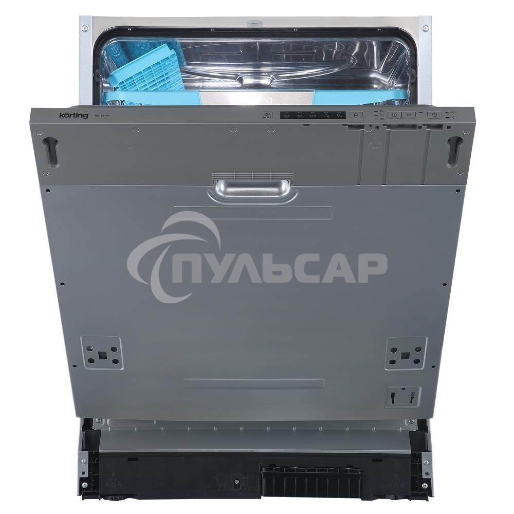Встраиваемая посудомоечная машина Korting KDI 60140, нержавеющая сталь, 59.8 см, 14 компл., 49 дБ, класс A++