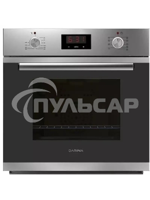 Духовой шкаф электрический Darina 1U5 BDE 112 708 X5 серебристый, встраиваемый