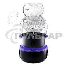 Аэрогриль Kitfort КТ-2219-1 Мощность 1200–1400 Вт.Емкость чаши 10 л. черный