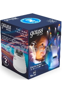 Ночник Gauss DIY0011 пластик белый