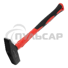 Молоток слесарный' Matrix 'optimal'', 600 г, фибергласовая обрезиненная рукоятка, квадратный боек