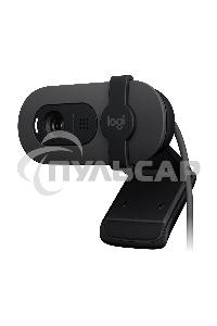 Веб-камера Logitech Webcam Brio 100, 1920x1080, GRAPHITE, защитная шторка, 960-001585