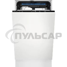 Встраиваемая посудомоечная машина Electrolux EEA23200L, черный, 44.6 см, 10 компл., 46 дБ, класс E