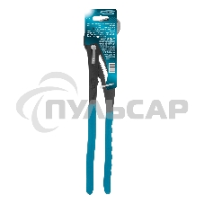 Клещи переставные, кнопочный механизм, обливные рукоятки, 400 мм Gross