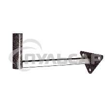 Кронштейн эфирный 20см, треугольная площадка Rexant