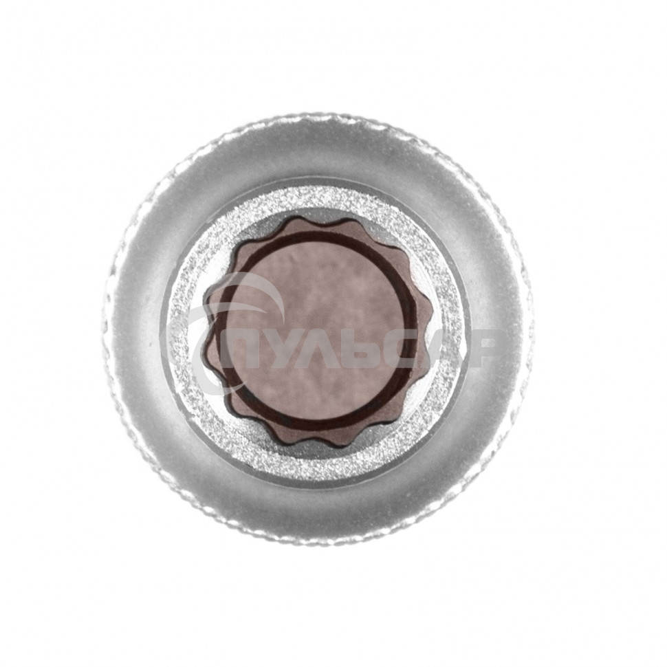 Головка торцевая, 13 мм, 12-гранная, CrV, под квадрат 1/2